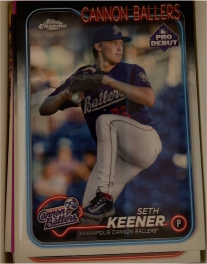 2024 Topps Pro Debut #PD-64 Seth Keener — front