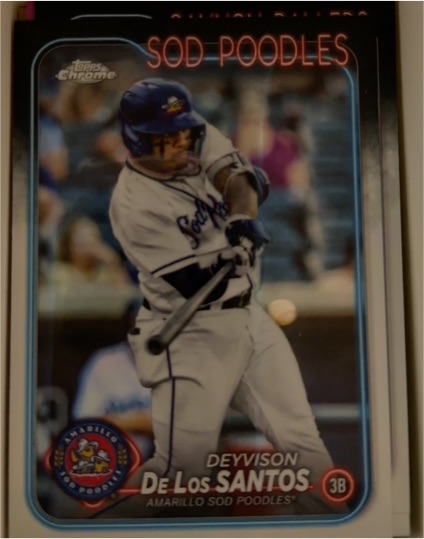 2024 Topps Pro Debut Chrome #PDC-111 Deyvison De Los Santos — front