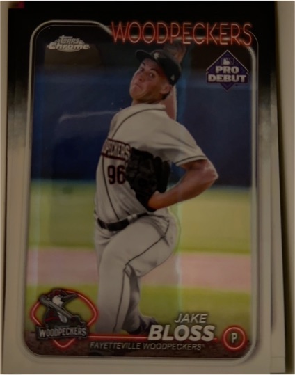 2024 Topps Pro Debut Chrome #PDC-142 Jake Bloss — front
