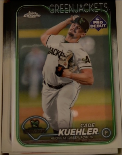2024 Topps Pro Debut Chrome #PDC-89 Cade Kuehler — front