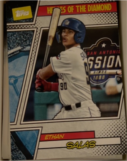 2024 Topps Pro Debut Heroes of the Diamond #HOTD-2 Ethan Salas — front