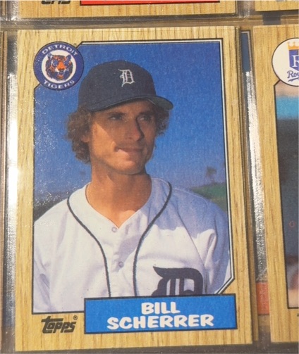 1987 Topps #98 Bill Scherrer — front