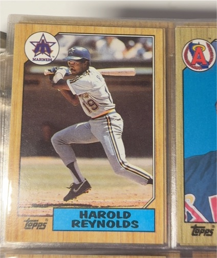 1987 Topps #91 Harold Reynolds — front