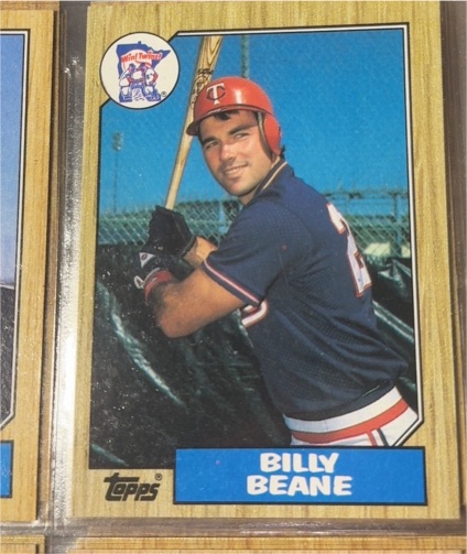1987 Topps #600 Billy Beane — front
