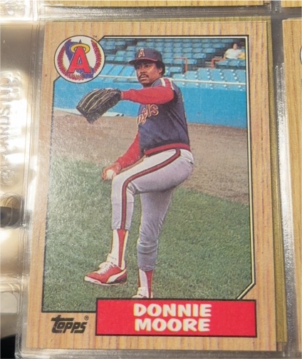 1987 Topps #115 Donnie Moore — front