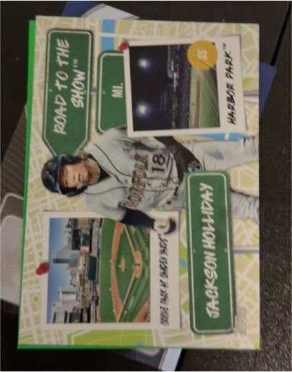 2024 Topps Pro Debut #RTTS-9 Jackson Holliday Road to the Show — front