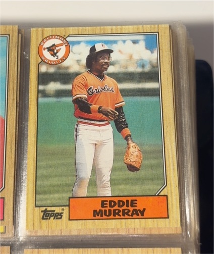 1987 Topps #120 Eddie Murray — front