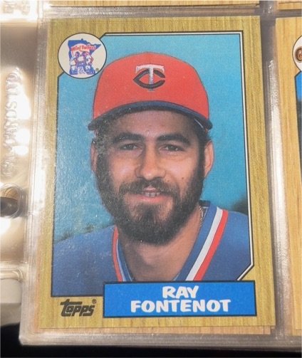 1987 Topps Tiffany #124 Ray Fontenot — front