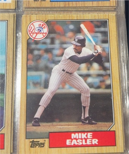 1987 Topps #135 Mike Easler — front