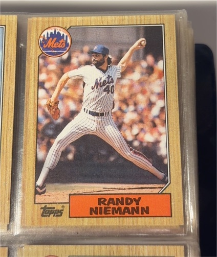 1987 Topps #147 Randy Niemann — front