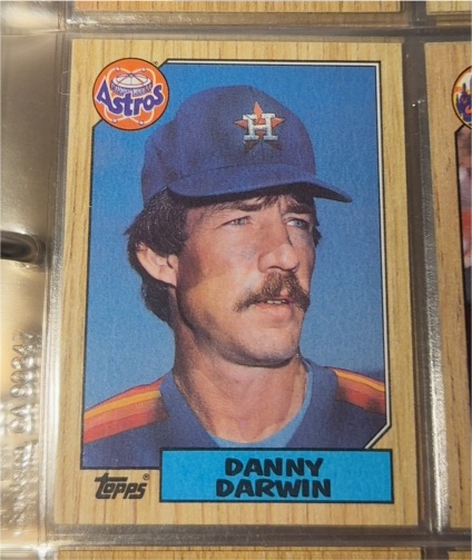 1987 Topps #157 Danny Darwin — front