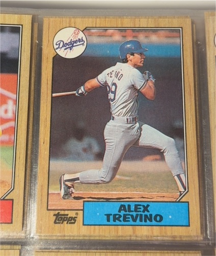 1987 Topps #173 Alex Trevino — front