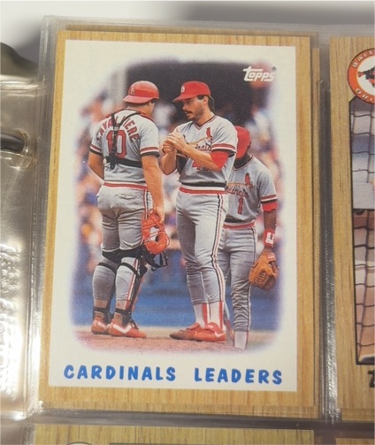 1987 Topps #181 Mike LaValliere — front