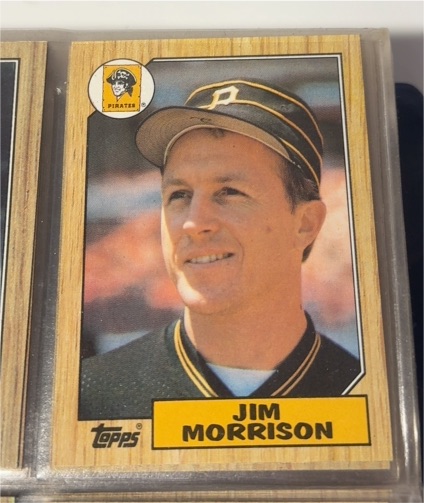1987 Topps #237 Jim Morrison — front