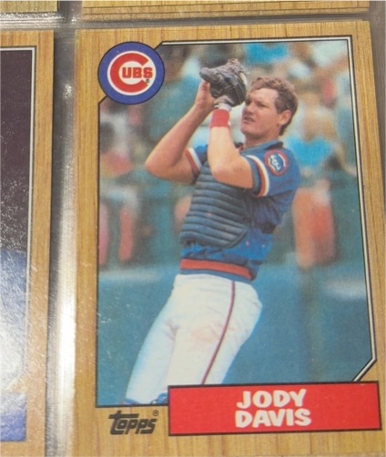 1987 Topps #270 Jody Davis — front