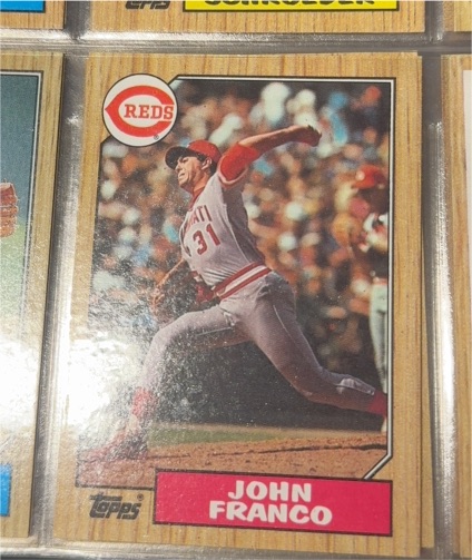 1987 Topps #305 John Franco — front