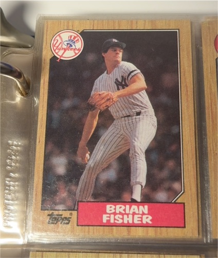 1987 Topps #316 Brian Fisher — front