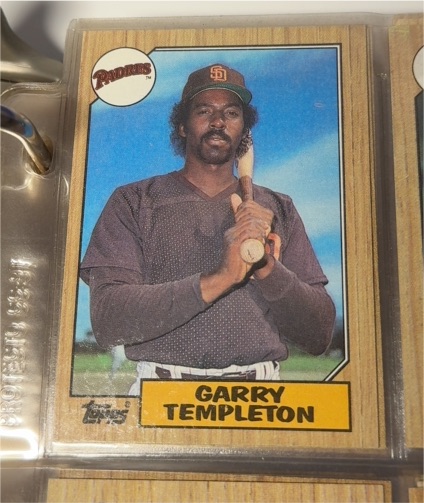 1987 Topps #325 Garry Templeton — front