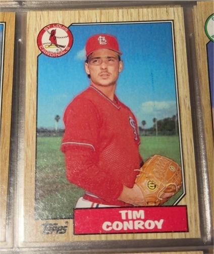 1987 Topps #338 Tim Conroy — front