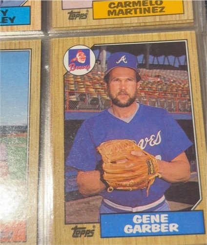 1987 Topps #701 Gene Garber — front