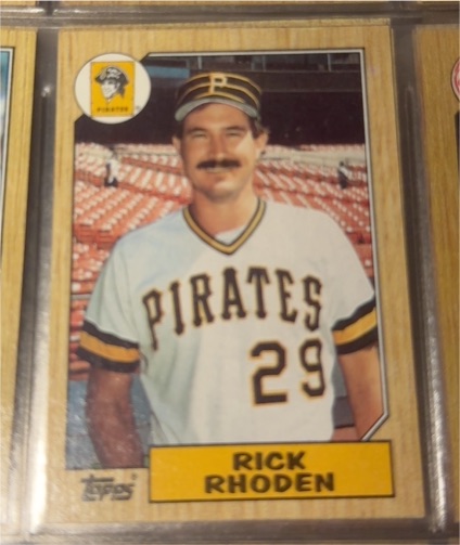 1987 Topps #365 Rick Rhoden — front