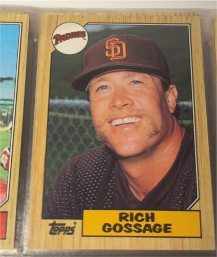 1987 Topps #380 Rich Gossage — front