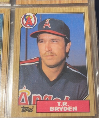 1987 Topps #387 T.R. Bryden — front