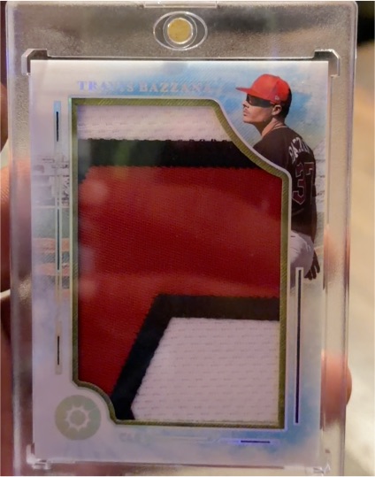 2025 Panini Boys of Summer Jumbo Patch Travis Bazzana — front