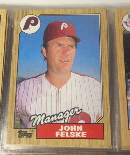 1987 Topps #401 John Felske — front