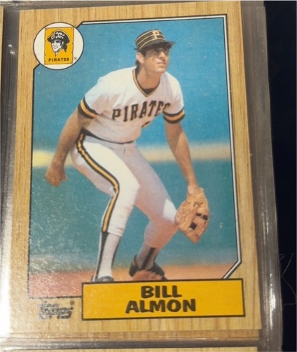 1987 Topps #447 Bill Almon — front