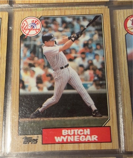 1987 Topps #464 Butch Wynegar — front