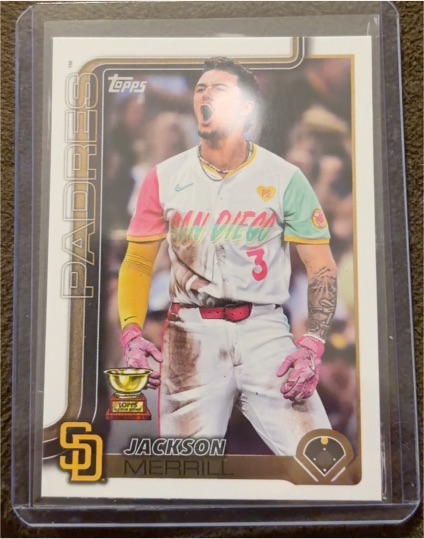 2025 Topps Series 1 #125 Jackson Merrill — front