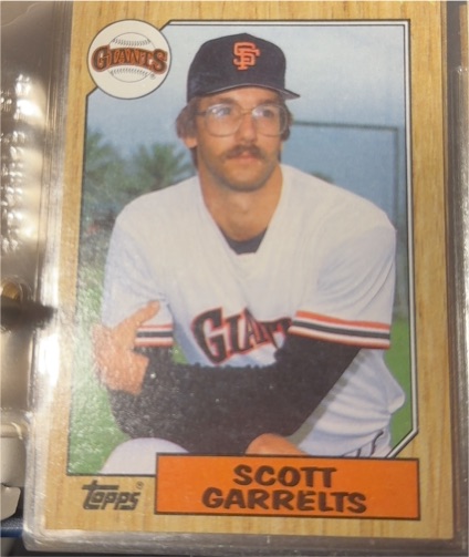1987 Topps #475 Scott Garrelts — front