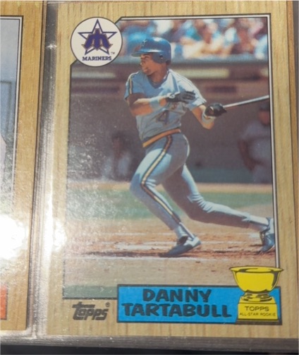 1987 Topps #476 Danny Tartabull — front