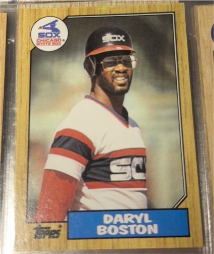 1987 Topps #482 Daryl Boston — front