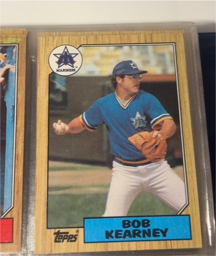 1987 Topps #498 Bob Kearney — front