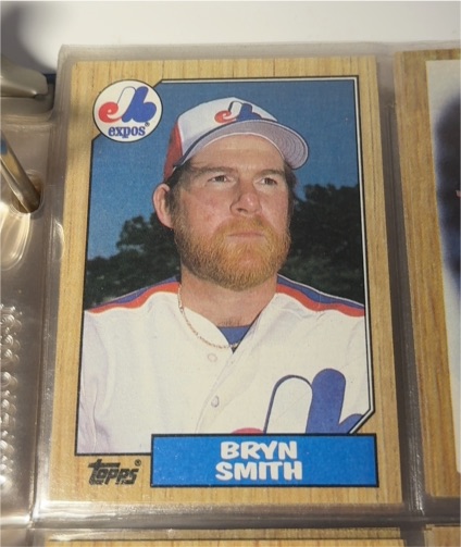 1987 Topps #505 Bryn Smith — front