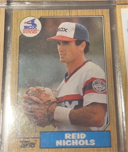 1987 Topps #539 Reid Nichols — front