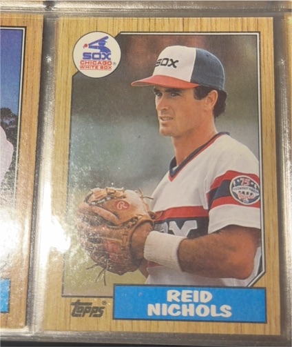 1987 Topps #539 Reid Nichols — front