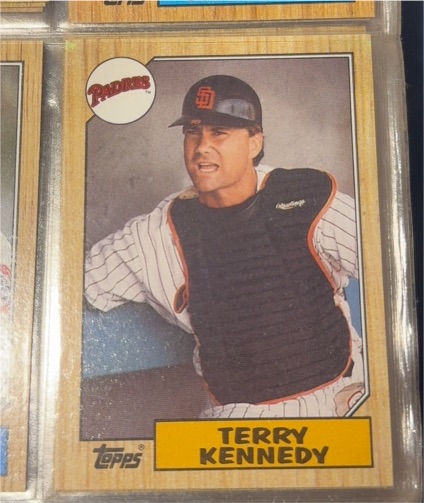 1987 Topps #540 Terry Kennedy — front