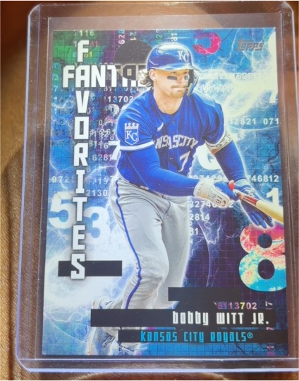 2024 Topps Series 2 #FF-10 Bobby Witt Jr. Fantasy Favorites — front