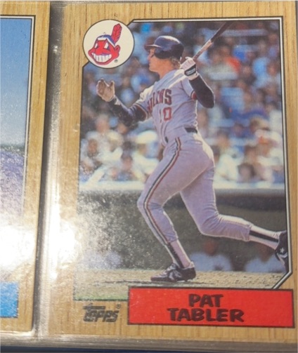 1987 Topps #575 Pat Tabler — front