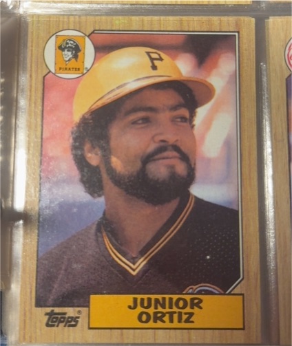 1987 Topps #583 Junior Ortiz — front