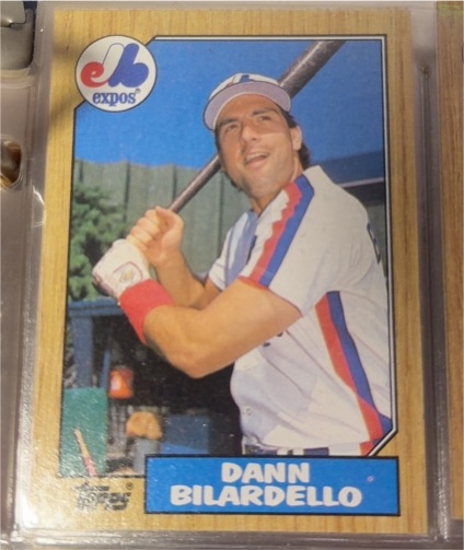 1987 Topps #577 Dann Bilardello — front