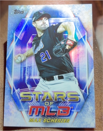 2023 Topps Update Stars of MLB #SMLB-78 Max Scherzer — front