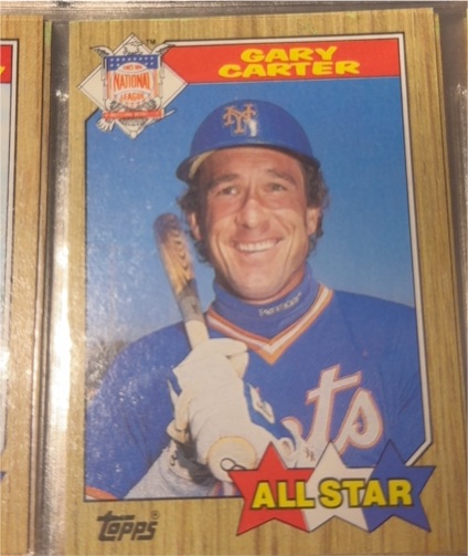 1987 Topps #602 Gary Carter All-Star — front