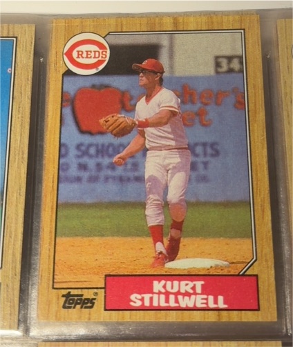 1987 Topps #623 Kurt Stillwell — front