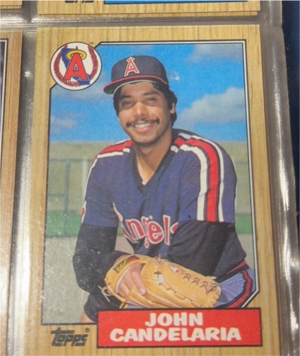 1987 Topps #630 John Candelaria — front