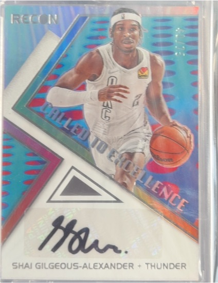 2021-22 Panini Recon Called to Excellence #Called to Excellence Shai Gilgeous-Alexander — front