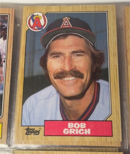 1987 Topps #677 Bob Grich — front